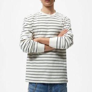Zara men’s striped sweatshirt